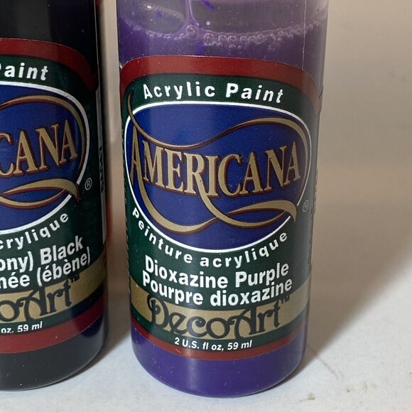 Martha Stewart Americana Set Of 10 Craft Acrylic Paints 2oz Ea. BRAND NEW Boxed - Picture 6 of 8
